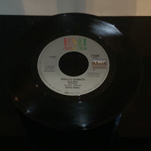 DAVID BOWIE "ABSOLUTE BEGINNERS" 1986 EMI AMERICA 45RPM PIC SLEEVE - VINYL - Picture 4 of 4